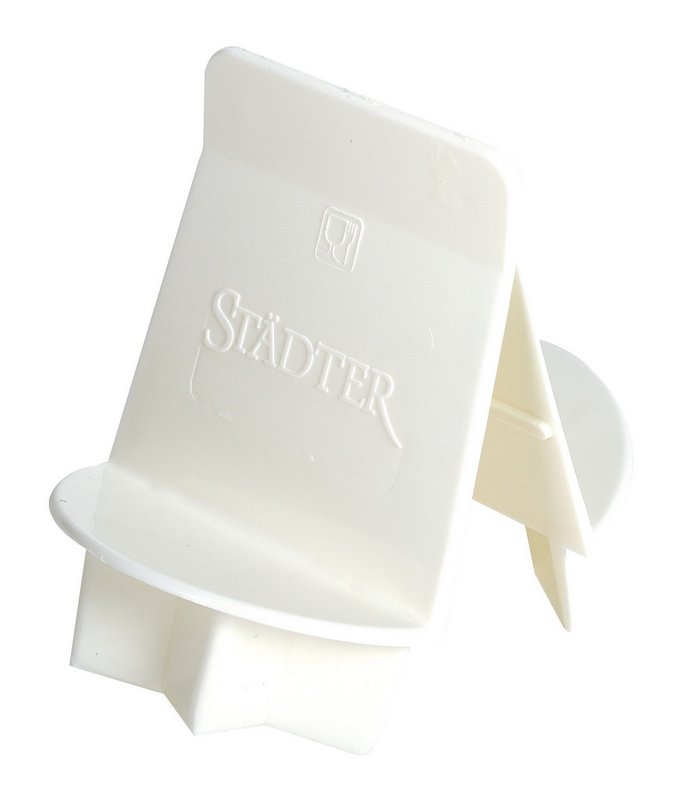 STÄDTER Ausstecher Zimtstern ø 5 cm weiss 