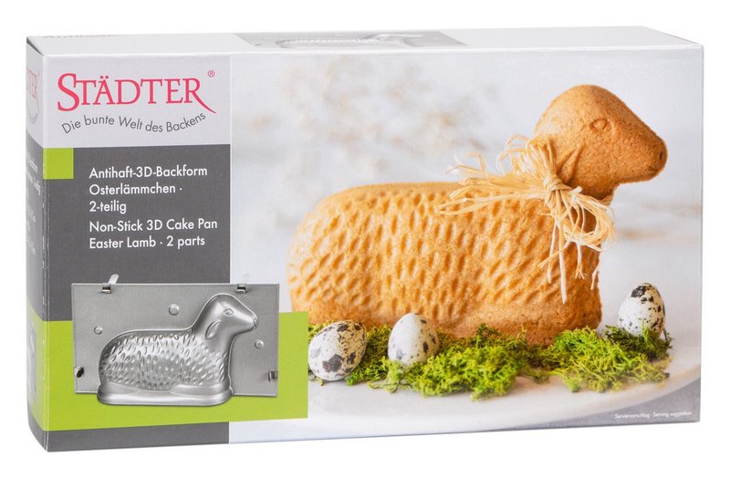 STÄDTER Backform 3D Osterlämmchen 