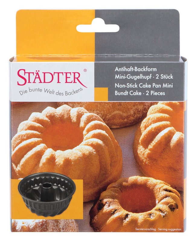 STÄDTER Gugelhupfform Mini 10cm 