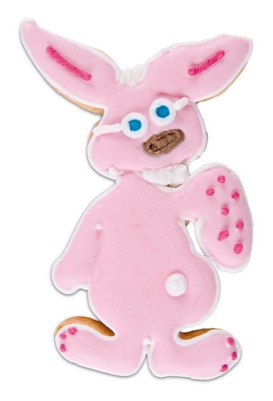 STÄDTER Präge-Ausstecher Hase 10 cm mit Ei Edelstahl 