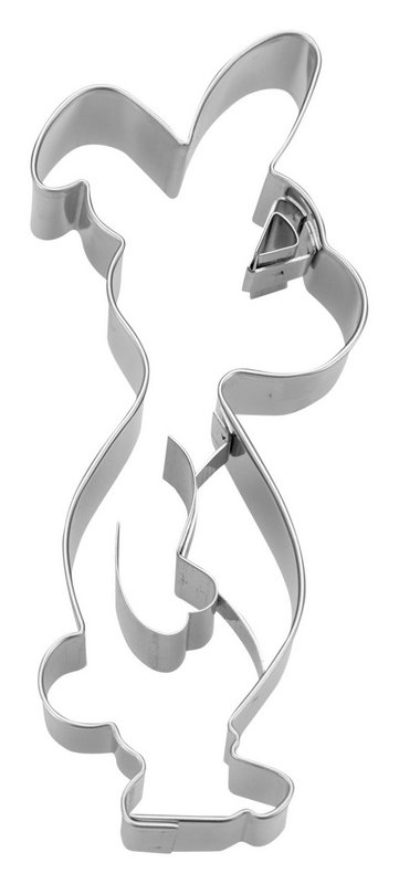 STÄDTER Präge-Ausstecher Hase 9 cm stehend Edelstahl 