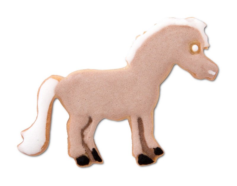 STÄDTER Präge-Ausstecher Pony 8 cm Edelstahl 