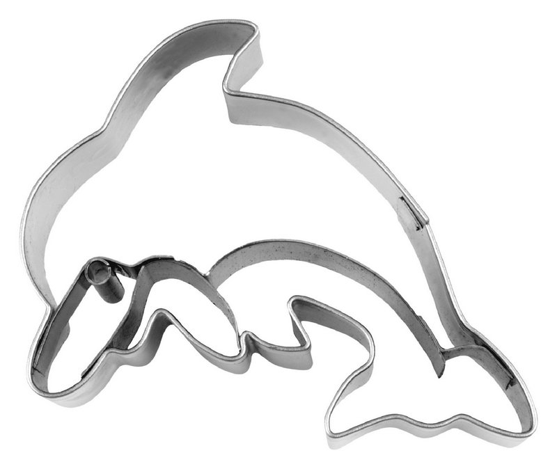 STÄDTER Präge-Ausstecher Delfin 6.5 cm Edelstahl 