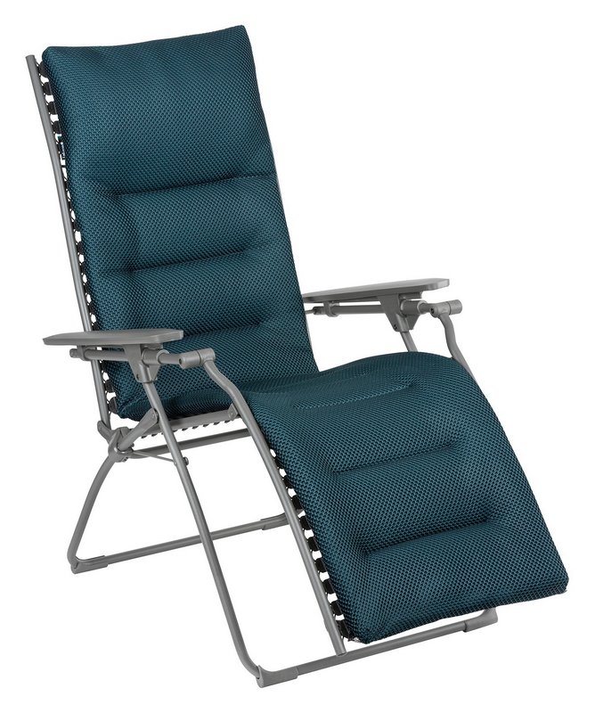 LAFUMA Relaxsessel Evolution BeComfort bleu encre Gestell titane 