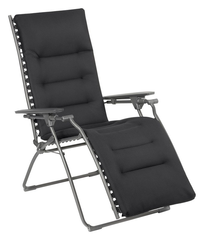 LAFUMA Relaxsessel Evolution BeComfort dark grey Gestell titane 