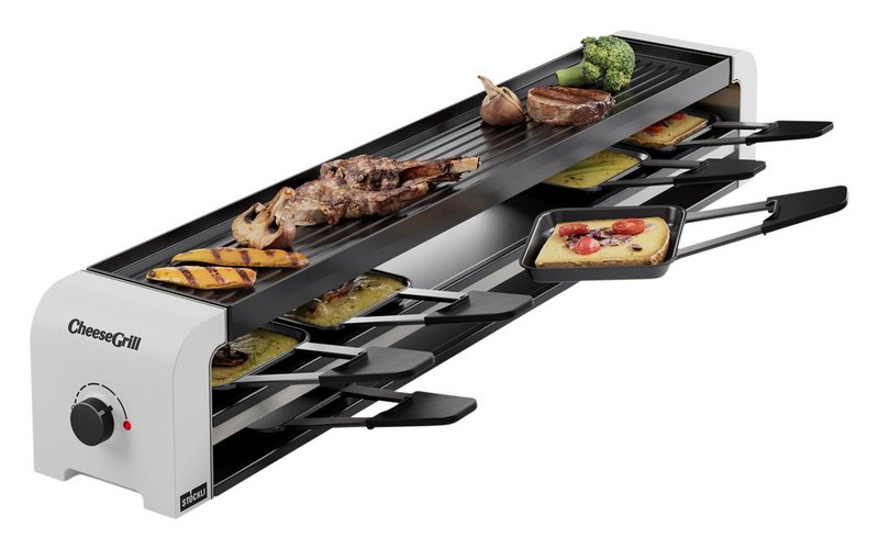 STÖCKLI Raclettegrill CheeseGrill 6 white 
