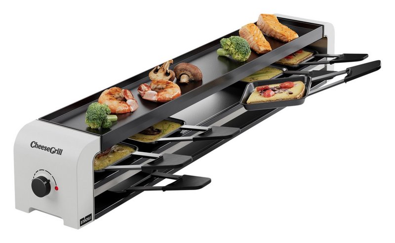 STÖCKLI Raclettegrill CheeseGrill 6 white 