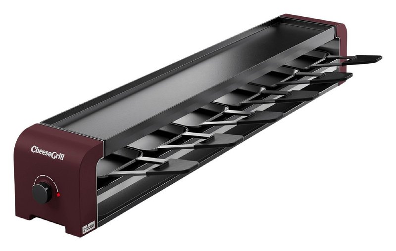 STÖCKLI Raclettegrill CheeseGrill 6 merlot red 