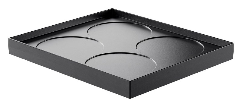 STÖCKLI Wende Crêpeplatte für PizzaGrill 4 
