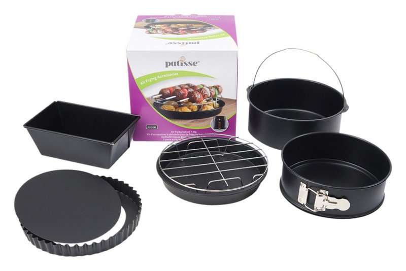 PATISSE Backzubehör Set für Heissluftfriteusen 
