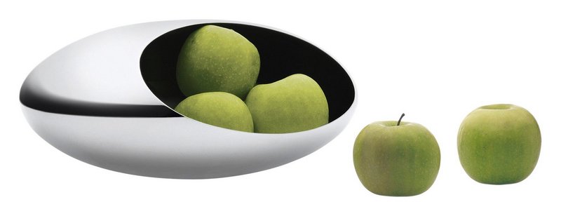 PHILIPPI Fruchtschale Cocoon Inox 