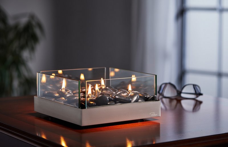 PHILIPPI Tischkamin Fireplace 23x23x10 cm 
