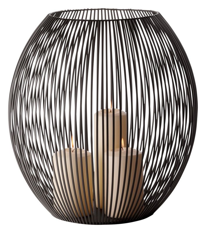 PHILIPPI Windlicht Louisiana XXL schwarz 