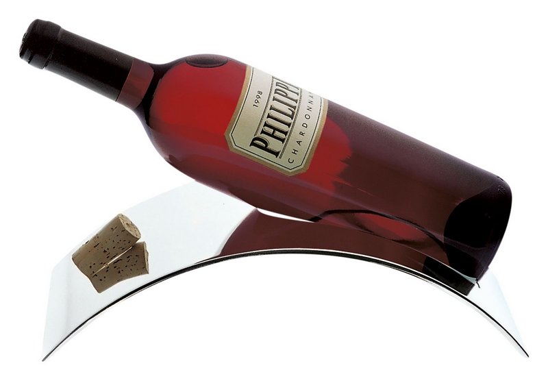 PHILIPPI Flaschenhalter Stand Inox 29x15x6 cm 