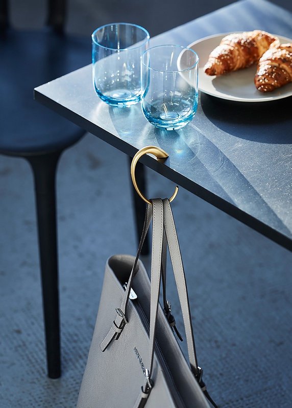 PHILIPPI Taschenhaken C mattgold 