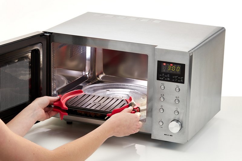 Grill XL für Mikrowelle 