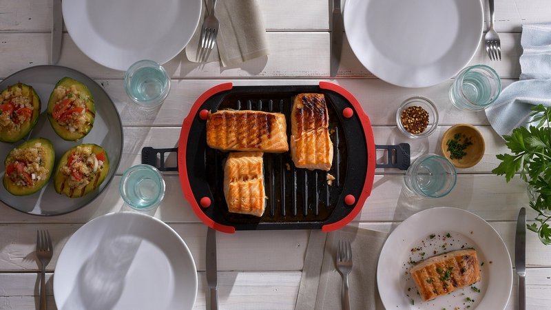 Grill XL für Mikrowelle 