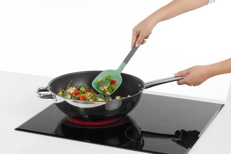 Pfannenwender für Wok Silikon 