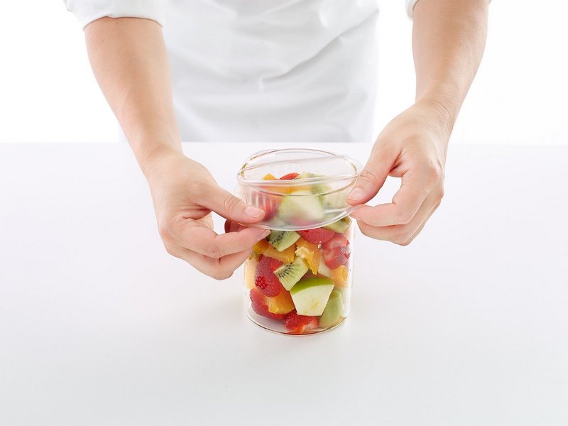 Abdeckhaube Silikon 8.5 cm transparent 