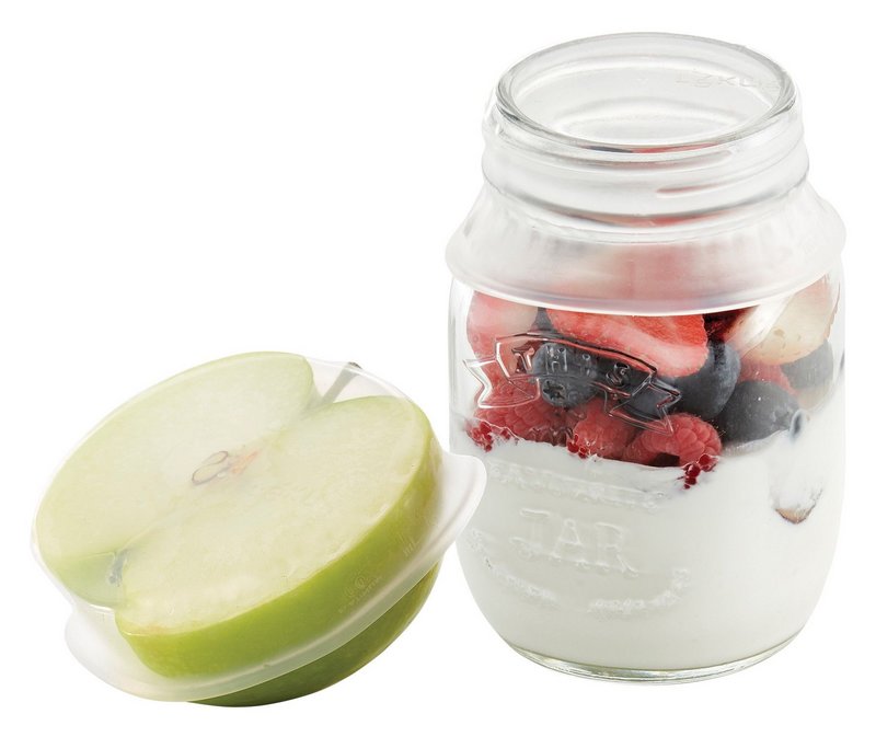 Abdeckhaube Silikon 8.5 cm transparent 