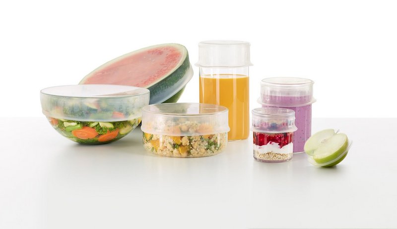 Abdeckhaube Silikon 8.5 cm transparent 
