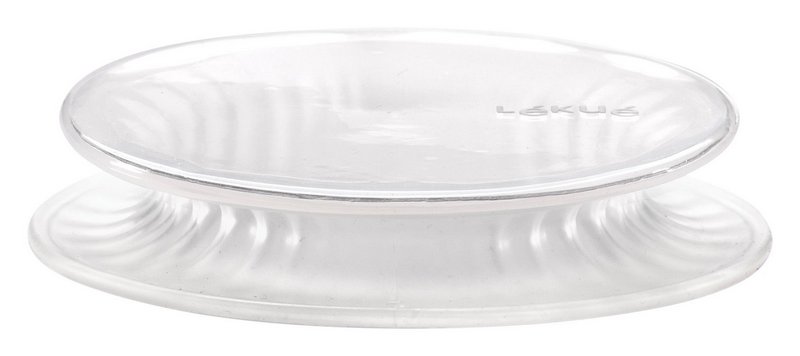 Abdeckhaube Silikon 8.5 cm transparent 