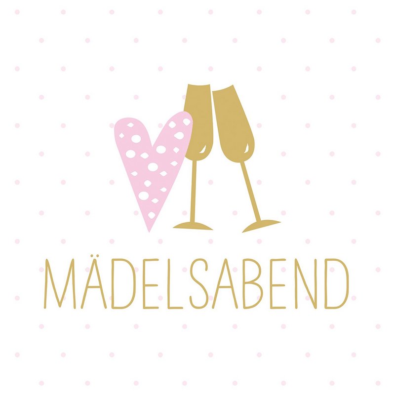 PPD Cocktailservietten Mädelsabend 