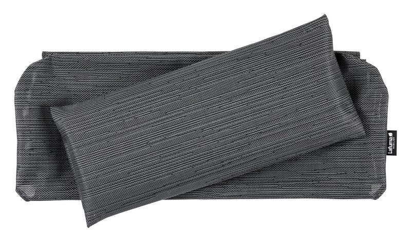LAFUMA Ersatzbezugset Maxi Transat Plus Clip Batyline Duo Gris Obsidian 58 cm 