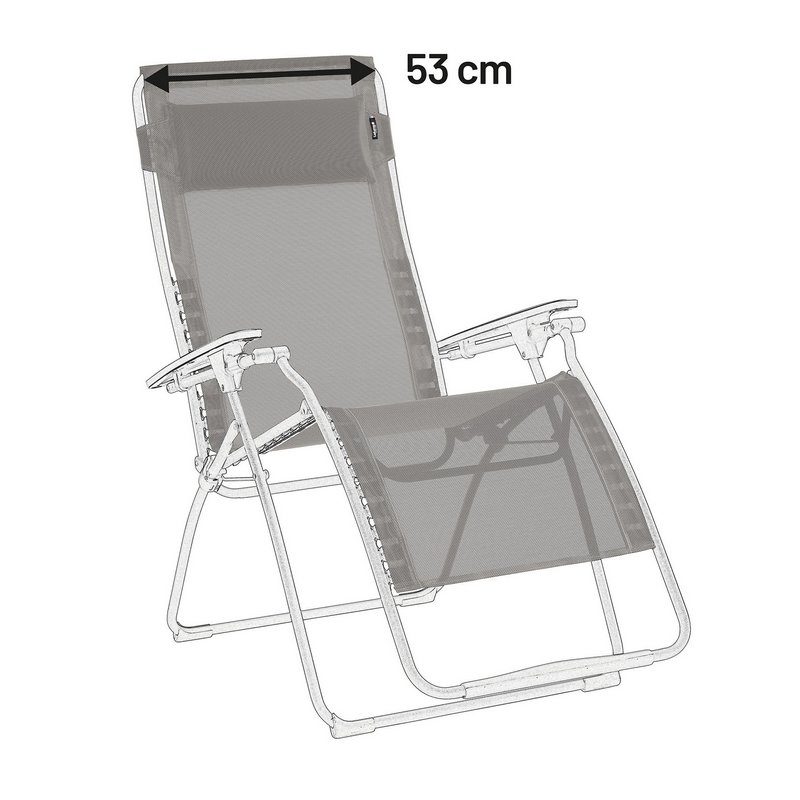 LAFUMA Ersatzbezugset Futura XL Clip Batyline ISO Grau Terre 