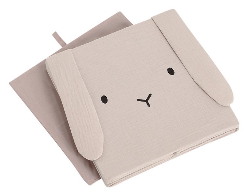 ZELLER Aufbewahrungsbox Hase beige Musselin 