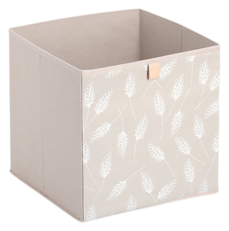 ZELLER Aufbewahrungsbox Pampasgrass Vlies beige 