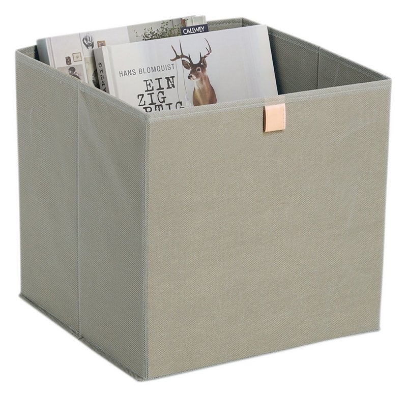 ZELLER Aufbewahrungsbox Vlies khaki 