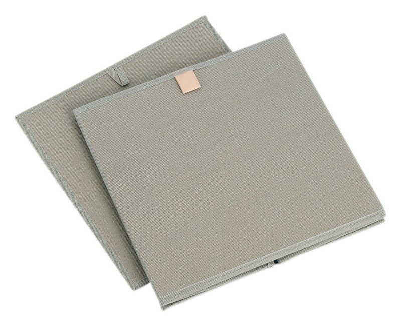 ZELLER Aufbewahrungsbox Vlies khaki 