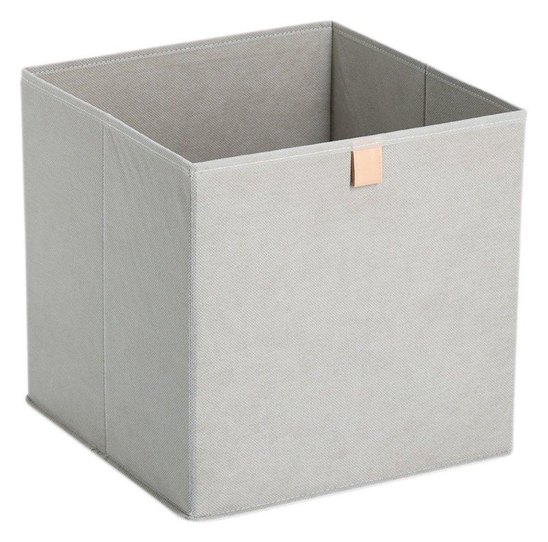 ZELLER Aufbewahrungsbox Vlies grau 
