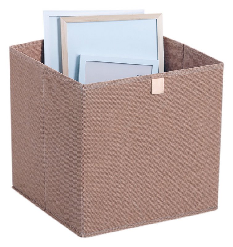 ZELLER Aufbewahrungsbox Vlies mocca 