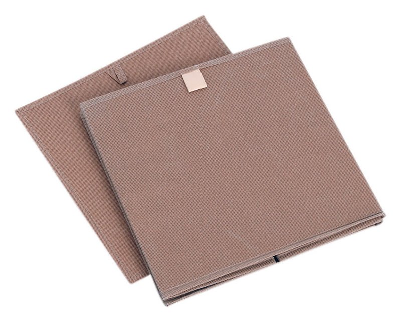 ZELLER Aufbewahrungsbox Vlies mocca 