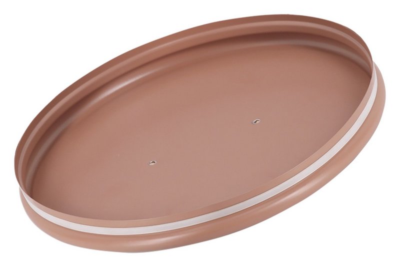 ZELLER Vorratsdose 2400 ml Metall mocca 