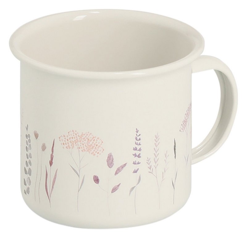 ZELLER Tasse Flowers 320 ml Metall 