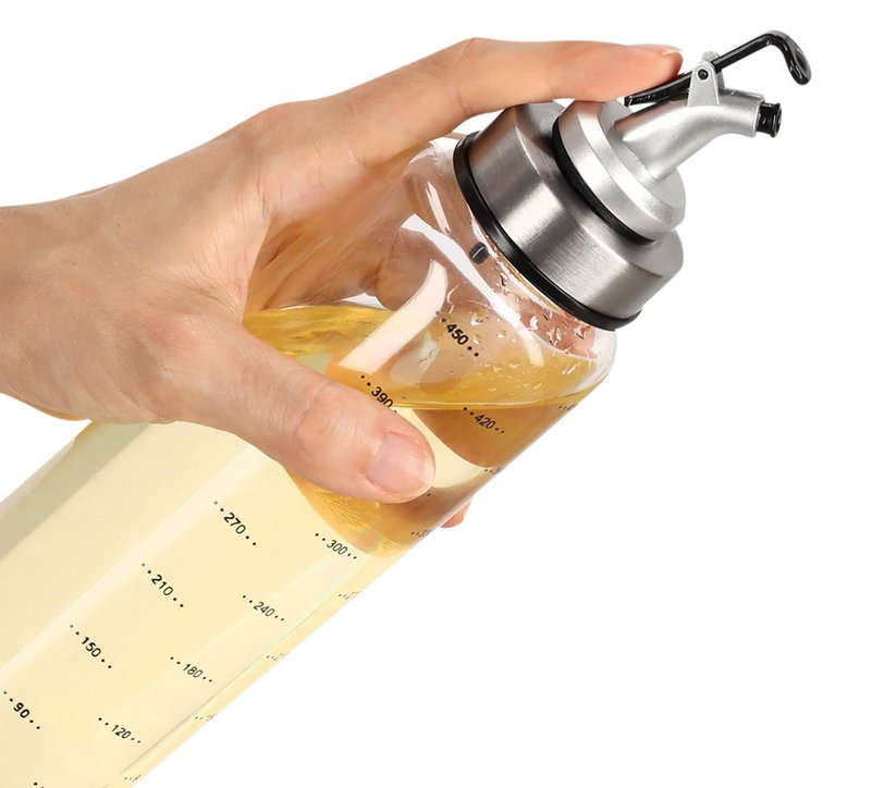 ZELLER Essig Ölflasche 500 ml Glas 