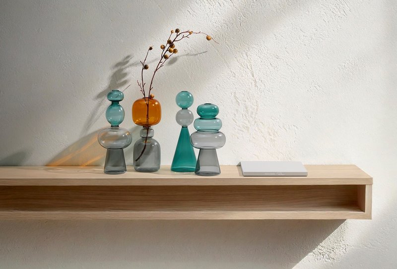 PHILIPPI Vase Curiosa Sanduhr 