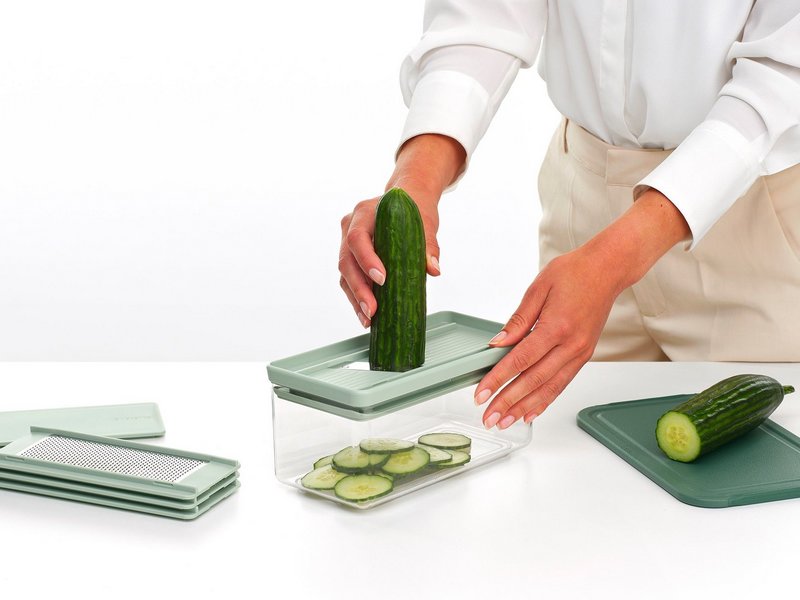 BRABANTIA Hobel und Reibeset für Käse und Gemüse Tasty 