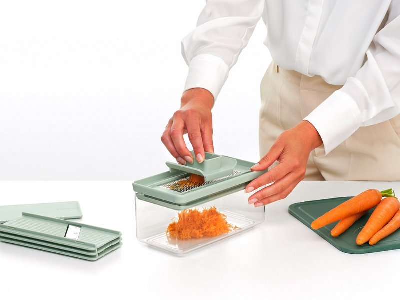 BRABANTIA Hobel und Reibeset für Käse und Gemüse Tasty 