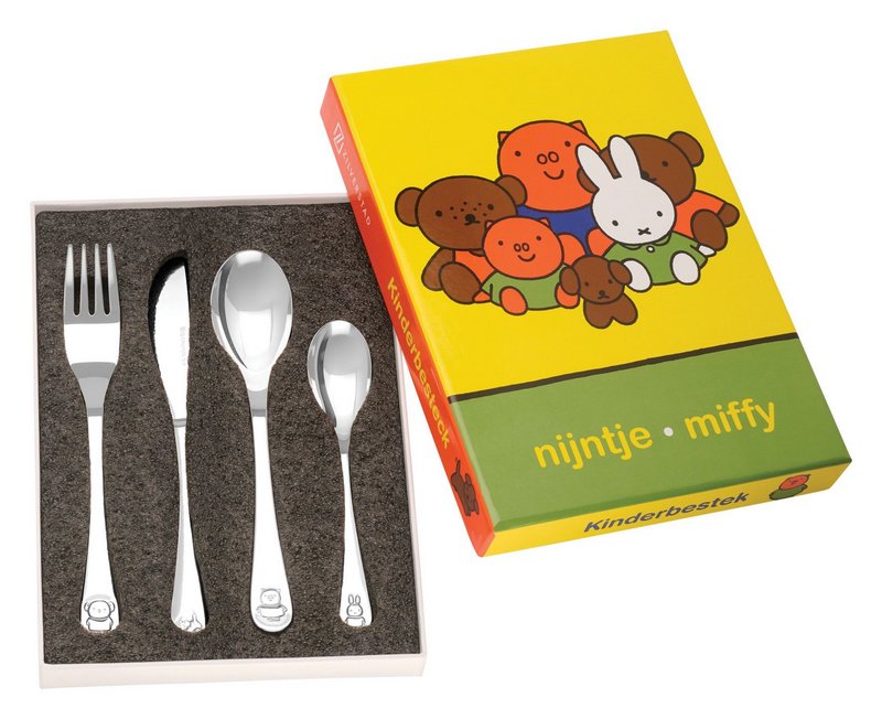 ZILVERSTAD Kinderbesteck Miffy Friends 