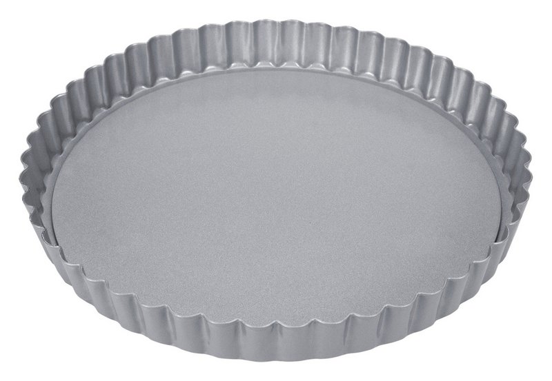 STÄDTER Tarteform mit Hebeboden 20x2.2 cm silber We love Baking 