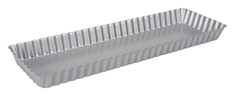 STÄDTER Tarteform mit Hebeboden 35.5x11.5x2.5 cm silber We love Baking 