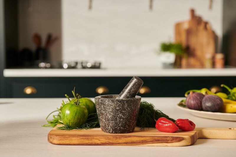 COLE MASON Mörser mit Stössel Granit 