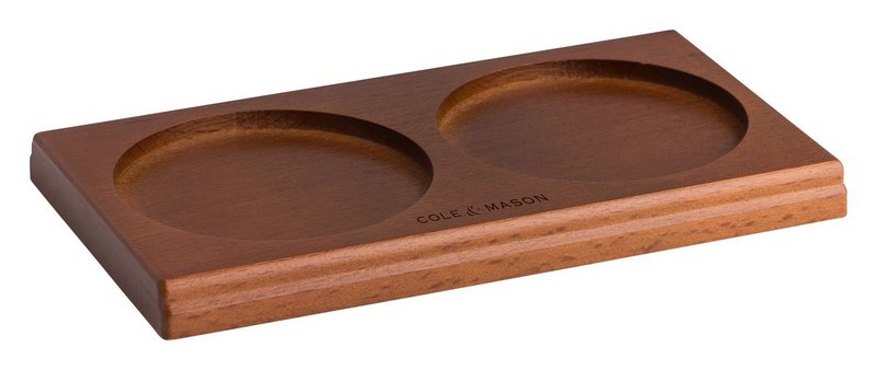 COLE MASON Mühlen Untersetzer Holz 