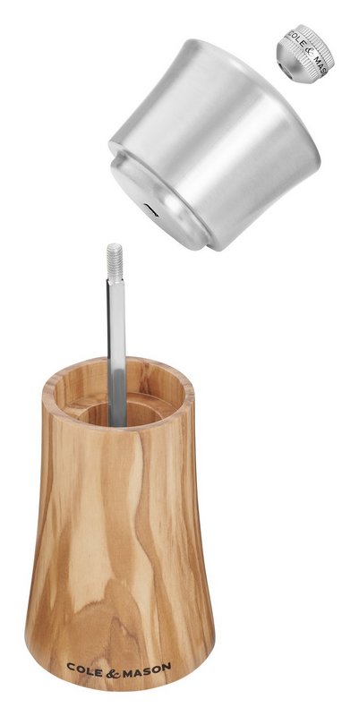 COLE MASON Pfeffermühle Bromley Olivenholz 