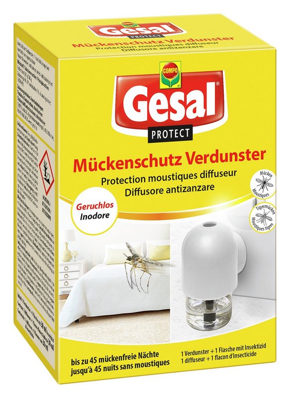 GESAL PROTECT Mückenschutz Verdunster Set 