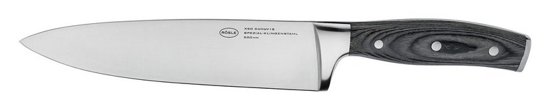 RÖSLE Kochmesser Wolfgrey mit Griff Pakka 